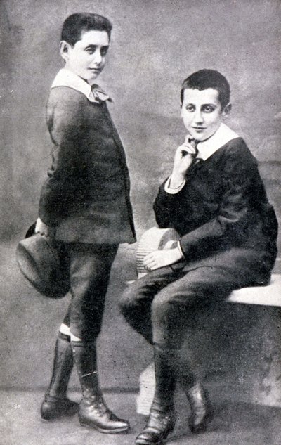 Portret Roberta i Marcela Proustów, b.d. v. 1885. autorstwa Unknown artist