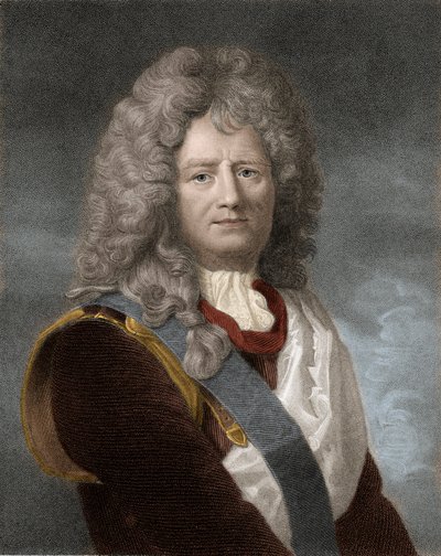 Portret Sebastiana Prestre Lord of Vauban (1633-1707), marszałka Francji - Sebastiena Le Prestre De Vauban (1633-1707) autorstwa Unknown artist