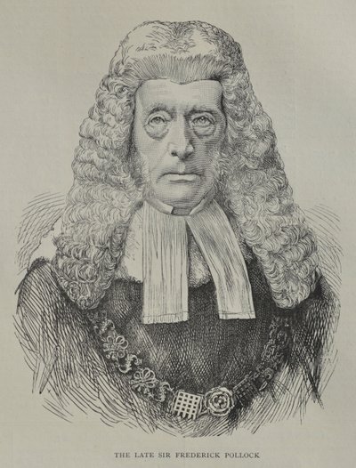 Portret Sir Fredericka Pollocka autorstwa Unknown artist