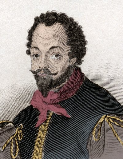 Portret Sir Francisa Drake