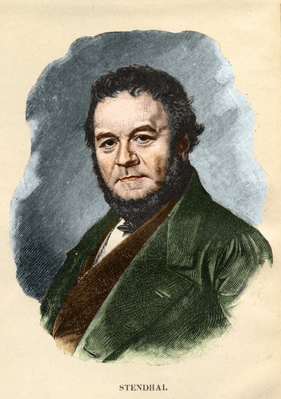 Portret Stendhala (Henry Beyle) (Grenoble autorstwa Unknown artist