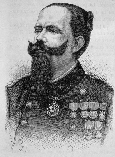Portret Wiktora Emanuela II (Victor-Emmanuel) (Vittorio Emanuele) (1820-1878). autorstwa Unknown artist