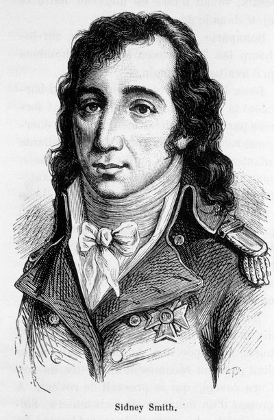 Portret Williama Sidneya Smitha (1764-1840), admirała angielskiego. autorstwa Unknown artist