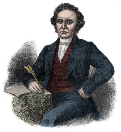 Portret Williama Symingtona (1764-1831) Szkocki pionier nawigacji parowej autorstwa Unknown artist