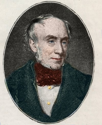 Portret Williama Wordswortha (1770-1850) Brytyjski poeta - Portret Williama Wordswortha (1770-1850), angielski poeta autorstwa Unknown artist