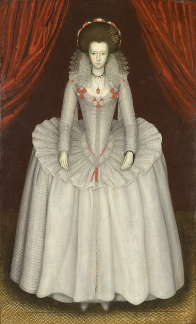 Portret kobiety, prawdopodobnie Ann Finch, Lady Twysden (1574-1638) autorstwa Unknown artist