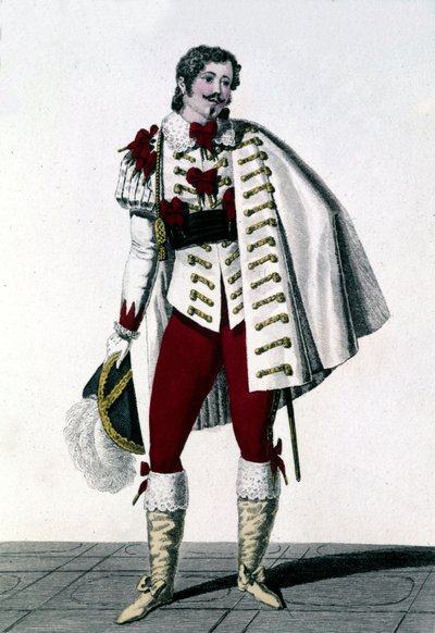 Portret tenora Louisa Antoine