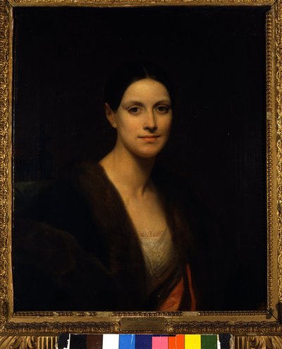 Portret anonimowej tancerki austriackiej Fanny Elssler (1810-1884). XIX-wieczne Museo della Scala Mediolan Włochy autorstwa Unknown artist