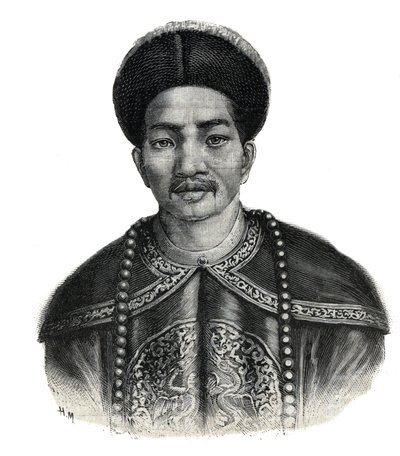 Portret cesarza Japonii, Mutsuhito (Meiji Tenno autorstwa Unknown artist