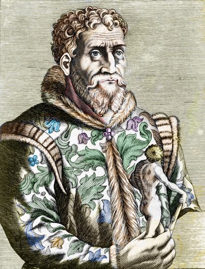 Portret włoskiego malarza Michała Anioła Buonarrotiego zwanego Michałem Aniołem (Michelangelo lub Michel Ange autorstwa Unknown artist
