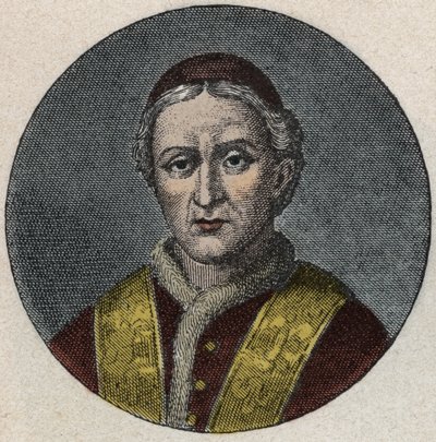 Portret papieża Leona XII (Leo, Leone) (1823-1829) autorstwa Unknown artist