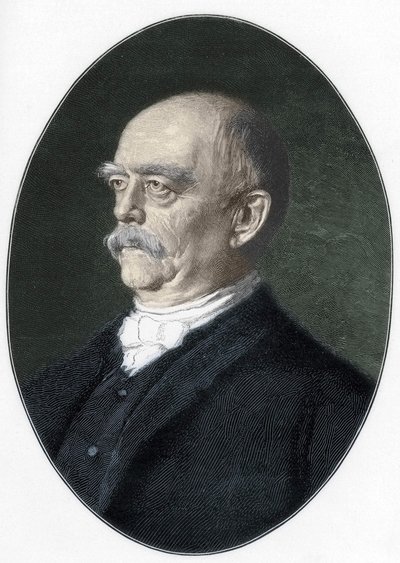 Portret księcia Bismarcka (1815 - 1898) autorstwa Unknown artist