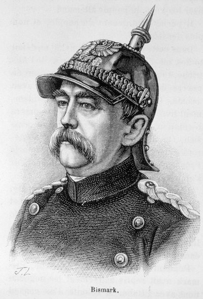 Portret księcia Bismarcka (1815 - 1898) autorstwa Unknown artist