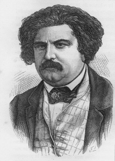 Portret francuskiego wydawcy Pagnerre autorstwa Unknown artist