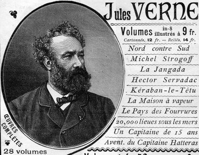Portret pisarza Juliusza Verne