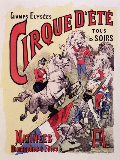 Plakat do Cirque d