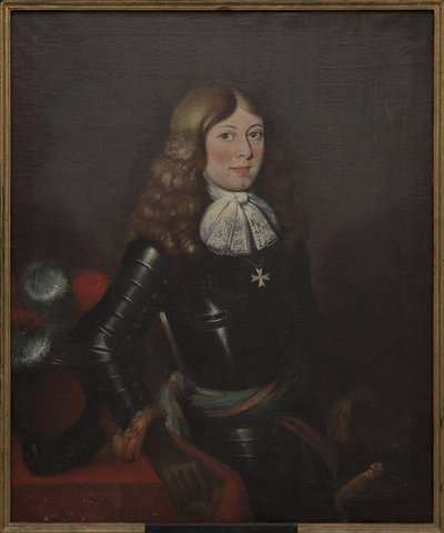 Prince Alexandre de Courlande - Portret księcia Aleksandra Kurlandzkiego (1658-1686), Anonim. Olej na płótnie, II poł. XVII w. Wymiar : 90x74 cm. Muzeum Narodowe w Sztokholmie autorstwa Unknown artist