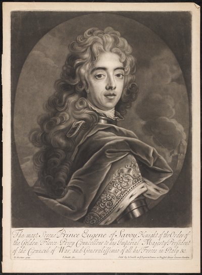 Książę Eugeniusz Sabaudii autorstwa Unknown artist