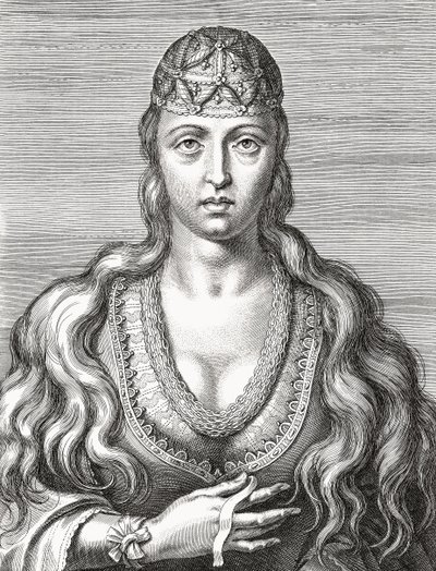 Księżniczka Joanny Portugalii. Joanie. Portret. autorstwa Unknown artist