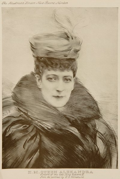 Królowa Aleksandra, za Wilmshurstem autorstwa Unknown Artist