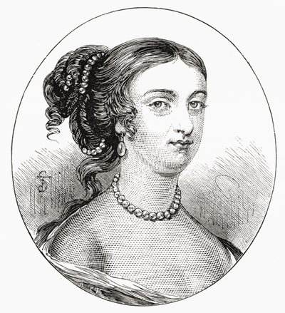 Rachel Wriothesley, Lady Russell, C. 1636 - 1723. Angielska szlachcianka, dziedziczka i autorka. Z naszego własnego kraju Opublikowano w 1898 r. ©UIG/Leemage autorstwa Unknown artist