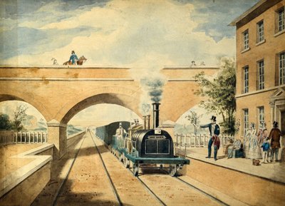 Czerwony Jeleń, ok. 1850 r. (akwarela na papierze) autorstwa Unknown artist