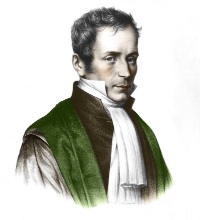René Théophile Hyacinte Laënnec (1781-1826), francuski lekarz autorstwa Unknown artist