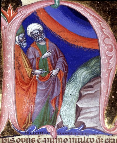 Reprezentacja Thales de Miletus, matematyk autorstwa Unknown artist