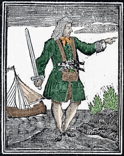Reprezentacja pirata Charlesa Vane