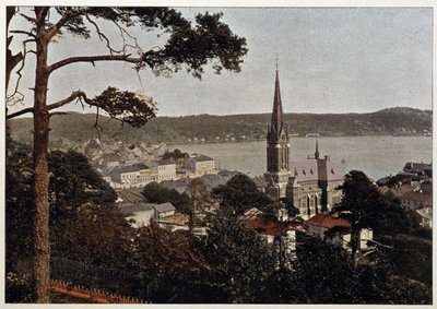 Rio de Janeiro, widok na Morne de Gloria, koniec XIX wieku autorstwa Unknown artist