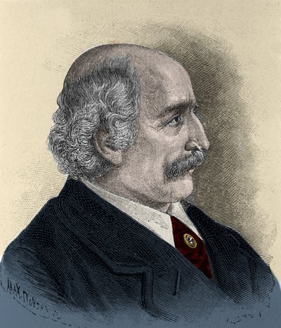 Risorgimento: portret patrioty, filozofa, myśliciela politycznego Carlo Cattaneo (1801-1869) grawerunek XIX wieku. autorstwa Unknown artist