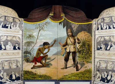Robinson Crusoe spotyka się w piątek autorstwa Unknown artist