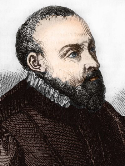Rolanda de Lassusa. (Orlando di Lasso) 1532-1594 kompozytor francusko-flamandzki autorstwa Unknown artist