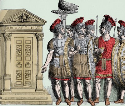 Cesarstwo Rzymskie: Pretorianie - starożytność rzymska; gwardia pretoriańska; autorstwa Unknown artist