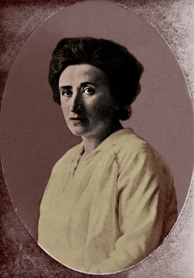 Róża Luksemburg (druk) autorstwa Unknown artist