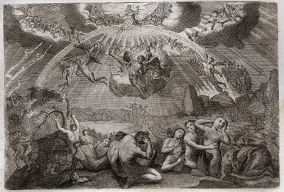 Biblia Royaumonta, Nowy Testament: Sąd Ostateczny. autorstwa Unknown artist