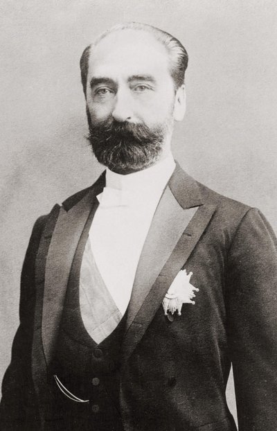 Sadi Carnot (1837-1894), prezydent Republiki Francuskiej w 1887 r. autorstwa Unknown artist