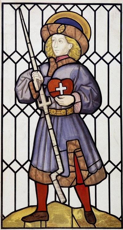 Święty Erazm po witrażu w Saint Quentin autorstwa Unknown artist