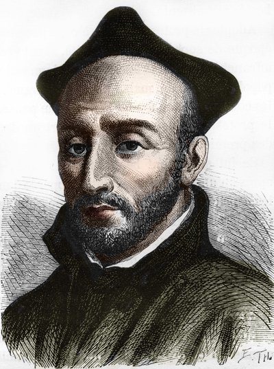 Św. Ignacy Loyola (1491-1556), założyciel Towarzystwa Jezusowego. autorstwa Unknown artist