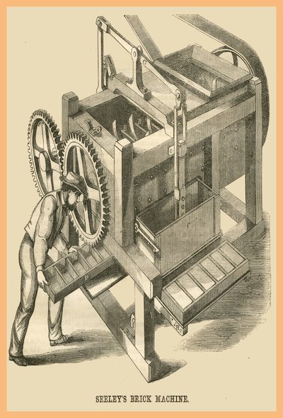 Seeleys Brick Machine autorstwa Unknown Artist