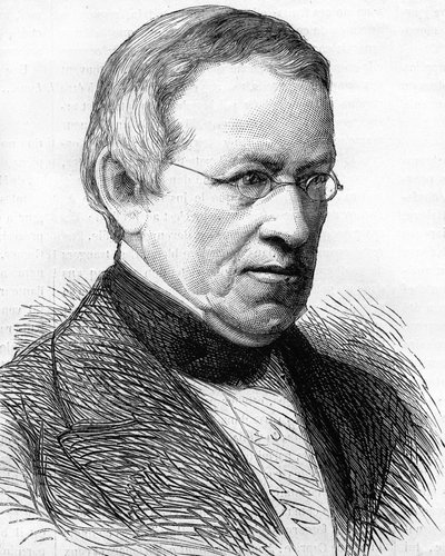 Sir Charles Wheatstone (1802-1875), brytyjski fizyk, wynalazca stereoskopu w 1838 r autorstwa Unknown artist