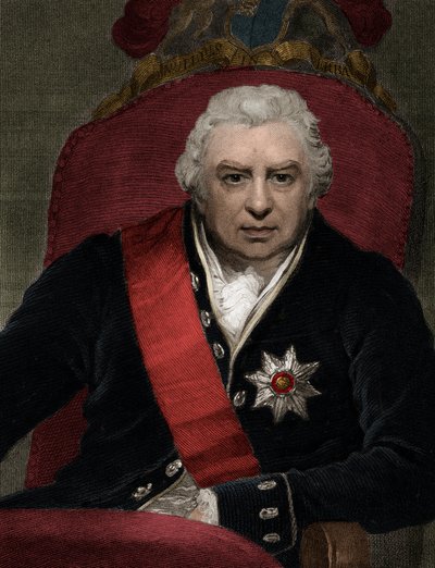 Sir Joseph Banks (1743-1820) - rycina - XIX wiek autorstwa Unknown artist
