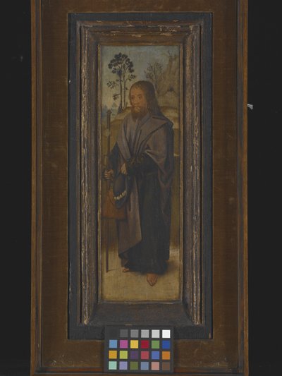 Św. Jakub (Pielgrzym) (olej na drewnie) autorstwa Unknown artist