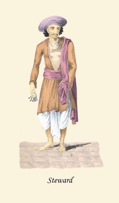 Steward z kluczami autorstwa Unknown Artist