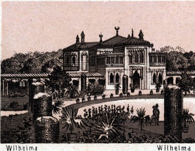 Stuttgart, Niemcy: widok Wilhelma. w „” Świat ilustruje 168 odsłon”” Niedatowany (koniec XIX wieku) autorstwa Unknown artist
