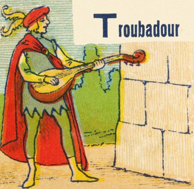 T jak Trubadur autorstwa Unknown artist