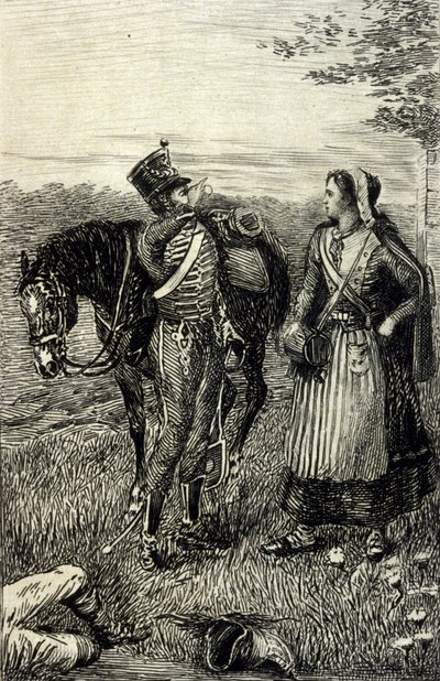Kartuzyjski Parma Stendhal. Grawerowanie z XIX wieku. autorstwa Unknown artist