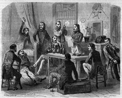 Towarzystwo Praw Człowieka (SDH) w 1832 roku. autorstwa Unknown artist