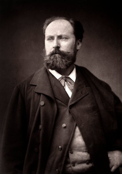 Artysta Henri-Paul Motto sfotografowany z okazji Salonu Paryskiego w 1881 r. autorstwa Unknown