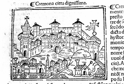 Miasto Cremona po Jacopo Foresti autorstwa Unknown artist